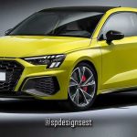 audi s3 3d rendering