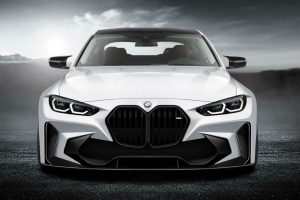 bmw m4 rendering kidney grille