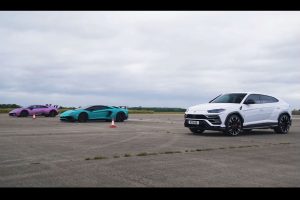 lamborghini drag race