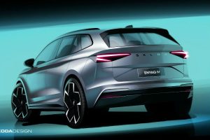 skoda enyaq iv sketches