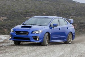 subaru wrx sti gravel