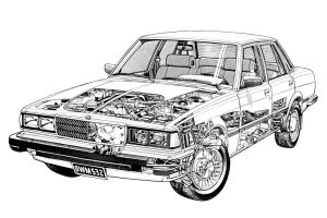 toyota cressida dash8