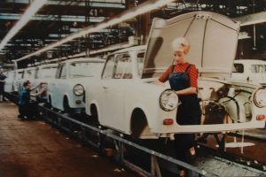 trabant assembly line