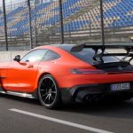 mercedes-amg gt black series on track