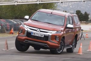 mitsubishi l200 moose test