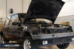 peugeot 205 gti restoration 14