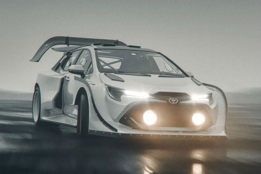 Τερατώδες Toyota Corolla έτοιμο για Group B