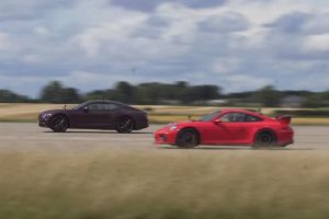 bentley continental gt vs 911 gt3