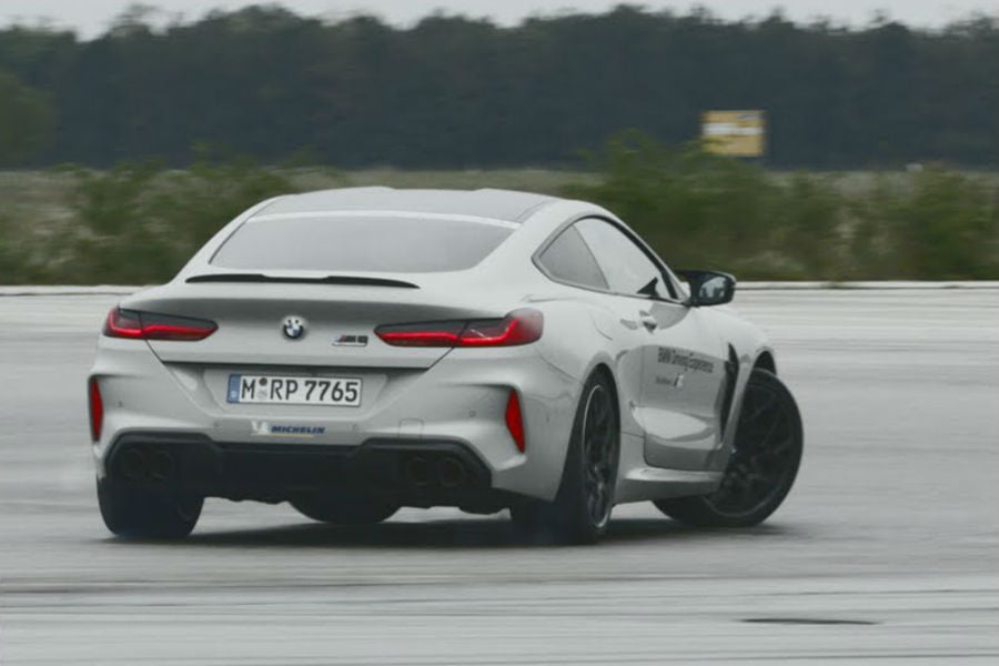 Σεμινάριο drift με BMW M8 Competition (+video) - AutoGreekNews