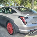 cadillac ct5 on transport wheels 2