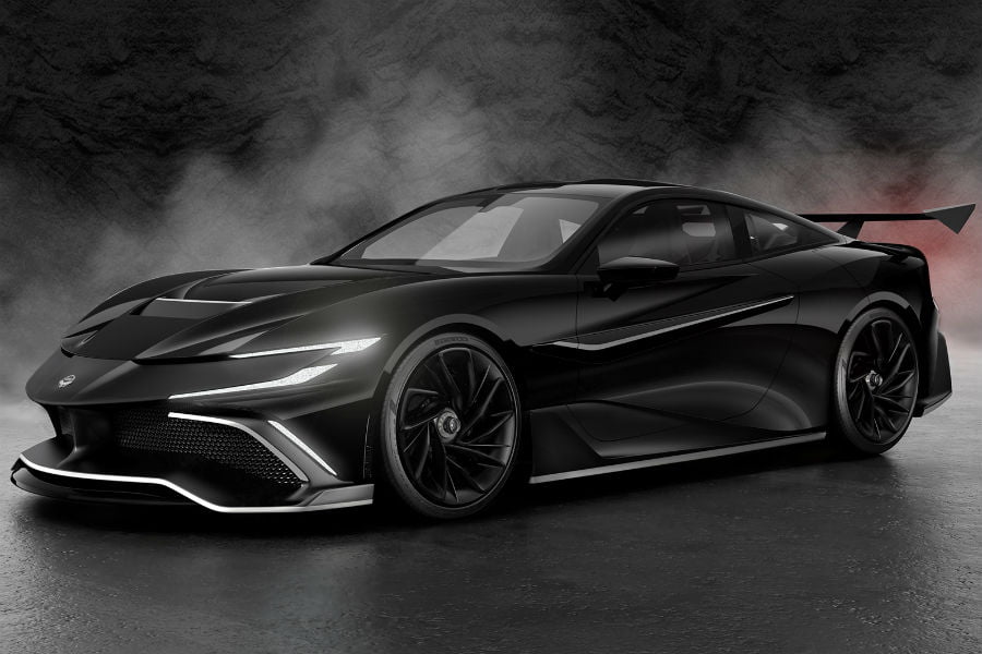 Ολόφρεσκο hypercar Naran με 1.4 τόνους downforce!