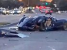 pagani huayra teen crash