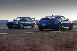 subaru brz impreza 22b sti