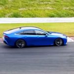 toyota mirai on track