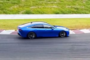 toyota mirai on track