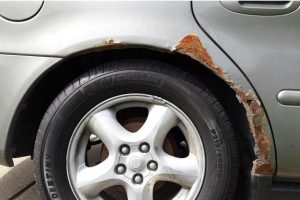 wheel arch rust