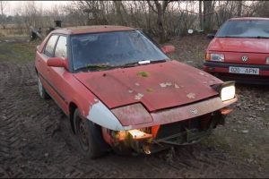 1992 mazda 323f startup 2