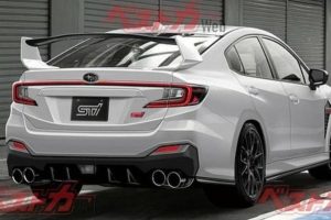 2021 subaru wrx sti rendering 2