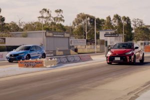 gr yaris vs civic type r 2