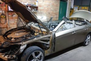 roofless mercedes cls63 amg repair