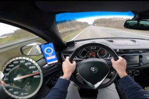 0-250 alfa romeo giulietta 310hp