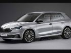 2021 skoda fabia rendering