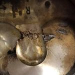 corvette wrecked engine 2