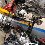 corvette wrecked engine 3