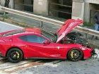 ferrari car wash wreck