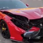 ferrari car wash wreck 4