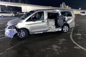 mercedes wrecked by ex employee 2