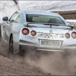 nissan gt-r gravel drift 2