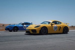 toyota supra vs porsche cayman gt4
