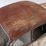 1958 rusted porsche 356a super cabriolet