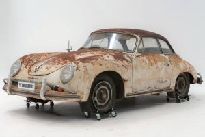 1958 rusted porsche 356a super cabriolet 3