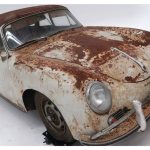 1958 rusted porsche 356a super cabriolet 4