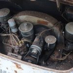 1958 rusted porsche 356a super cabriolet 6