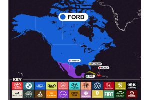 google search map north america