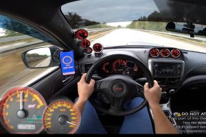 subaru wrx sti top speed