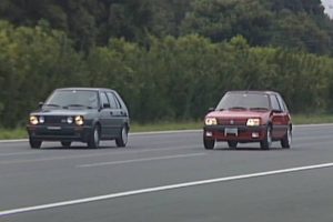 vw golf gti vs peugeot 205 gti