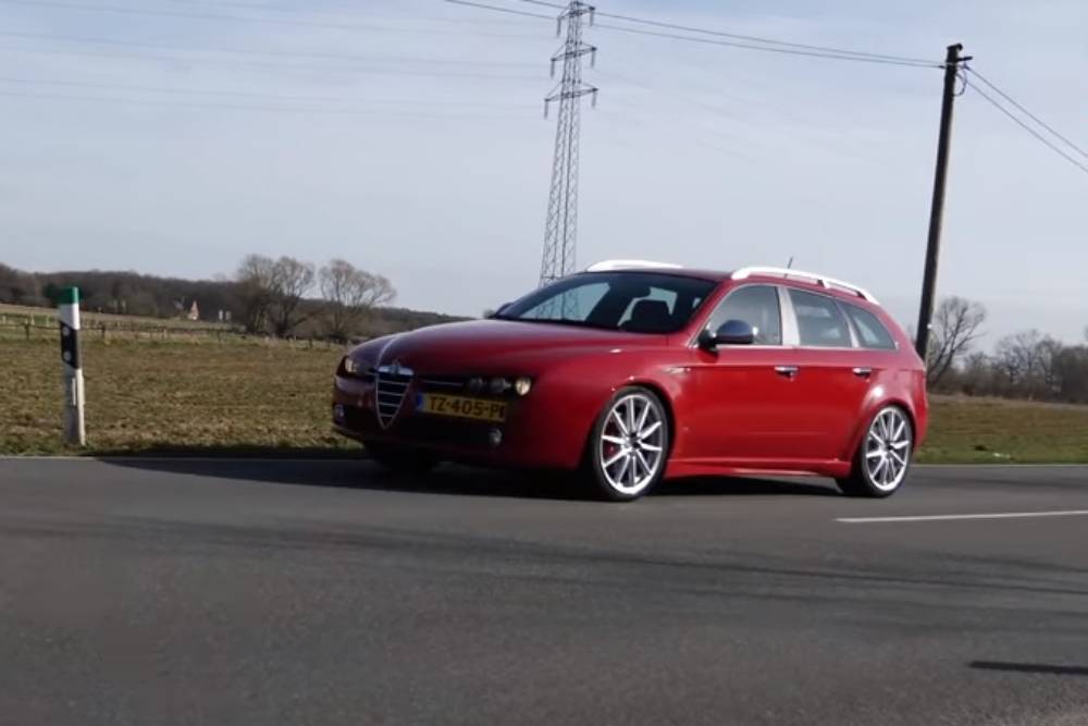 V6 τελικές με Alfa Romeo 159 3.2 Sportwagon (+video)