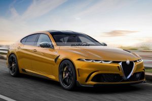 alfa romeo alfetta rendering