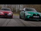 bmw m3 vs alfa romeo giulia qv