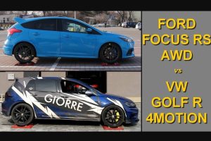 focus rs vs golf r awd comparison