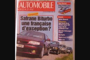 renault safrane comparison test 3