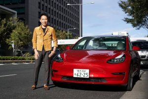 tesla japan