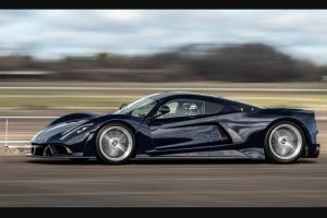hennessey venom f5 aero testing