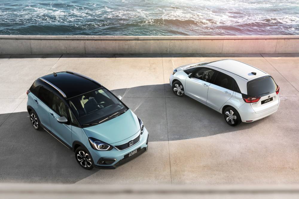 Βραβεία σχεδιασμού για τα νέα Honda Jazz και Crosstar