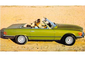 mercedes 350 sl r107 3