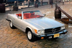 mercedes 450 sl r107 north america